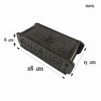 Vintage fa tárolóláda | REPEKA | SMOL - méretekkel