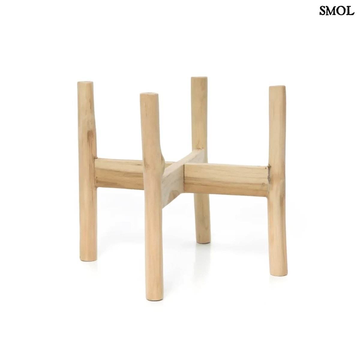 Virágtartó tartón - szürke, 36 cm | CHALK LOW - SMOL