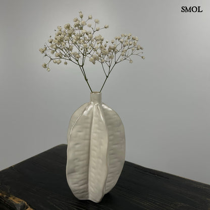 smol.hu - asa, kerámia váza fehér virággal