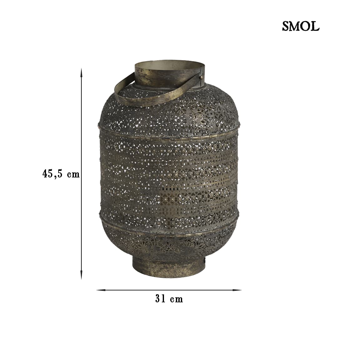 smol.hu -OSOM, fém asztali lámpa, ⌀31 cm méretekkel