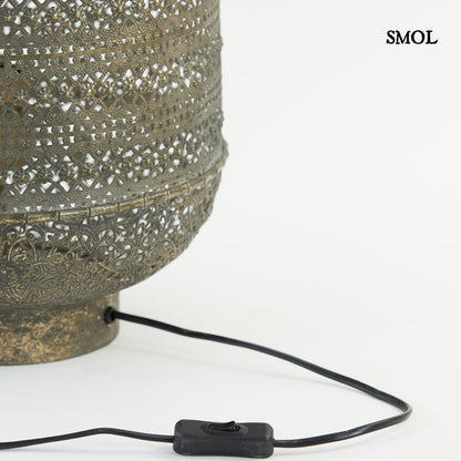 smol.hu -OSOM, fém asztali lámpa, ⌀31 cm kapcsolóval