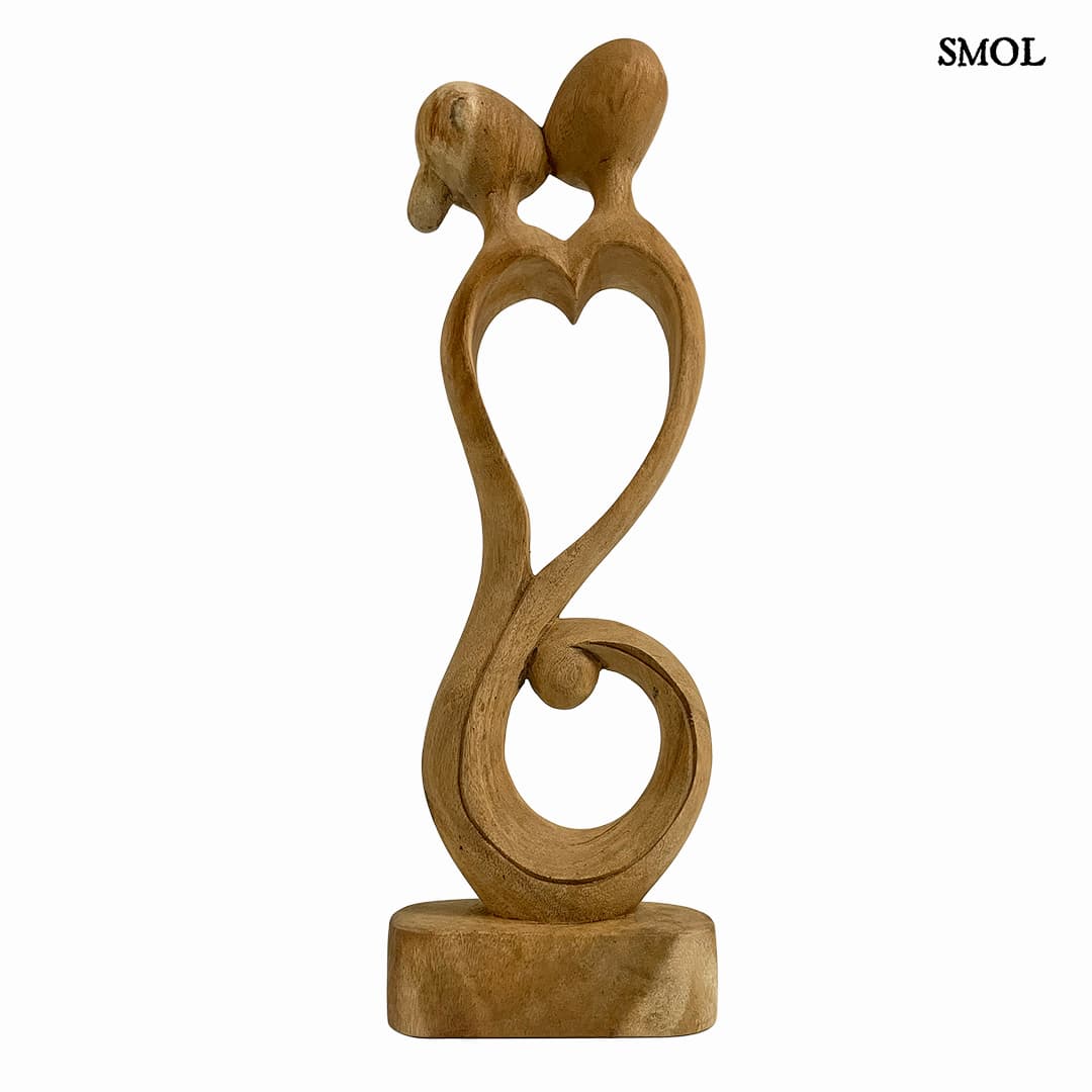 Faszobor - figurális, 51 cm | TORIKA - smol.hu - fehér háttérrel