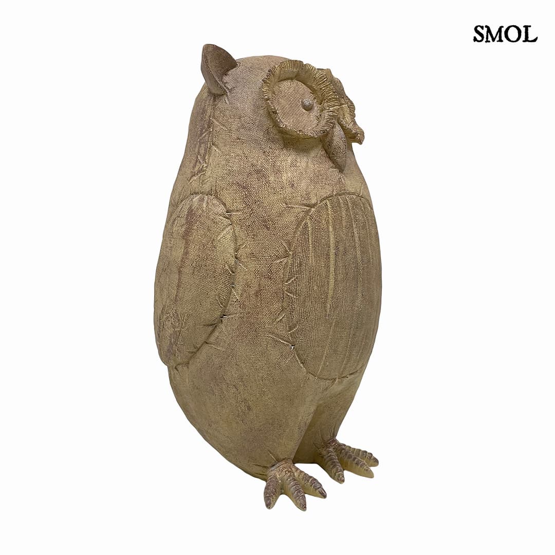 Szobor - bagoly, 35cm | OWL - smol.hu - ferdén