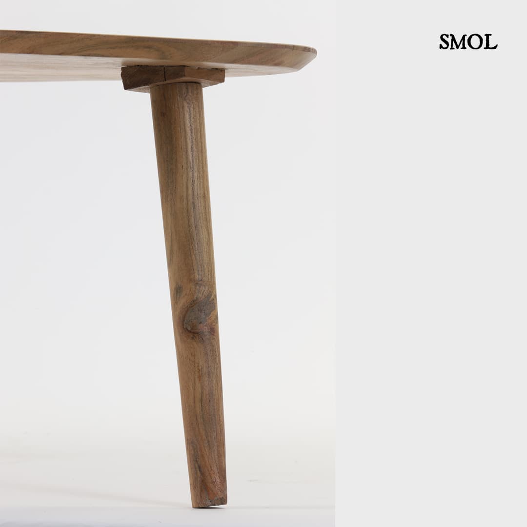 smol.hu - tara fa dohányzóasztal lába nagyítva