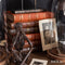 Decoration - decorative books, brown, 20 cm | DALTON