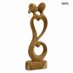 Faszobor - figurális, 51 cm | TORIKA - smol.hu - szemből