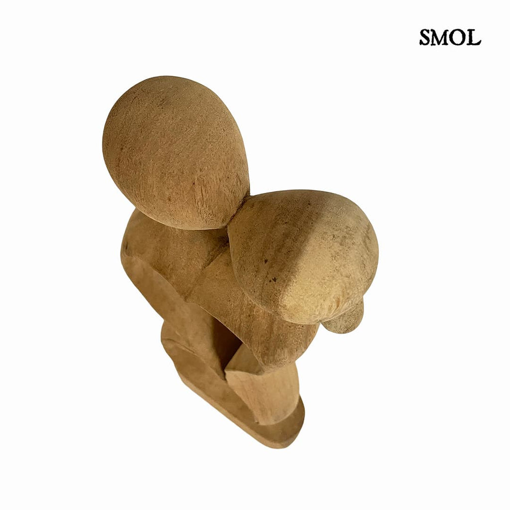 Faszobor - figurális, 51 cm | TORIKA - smol.hu - felülről