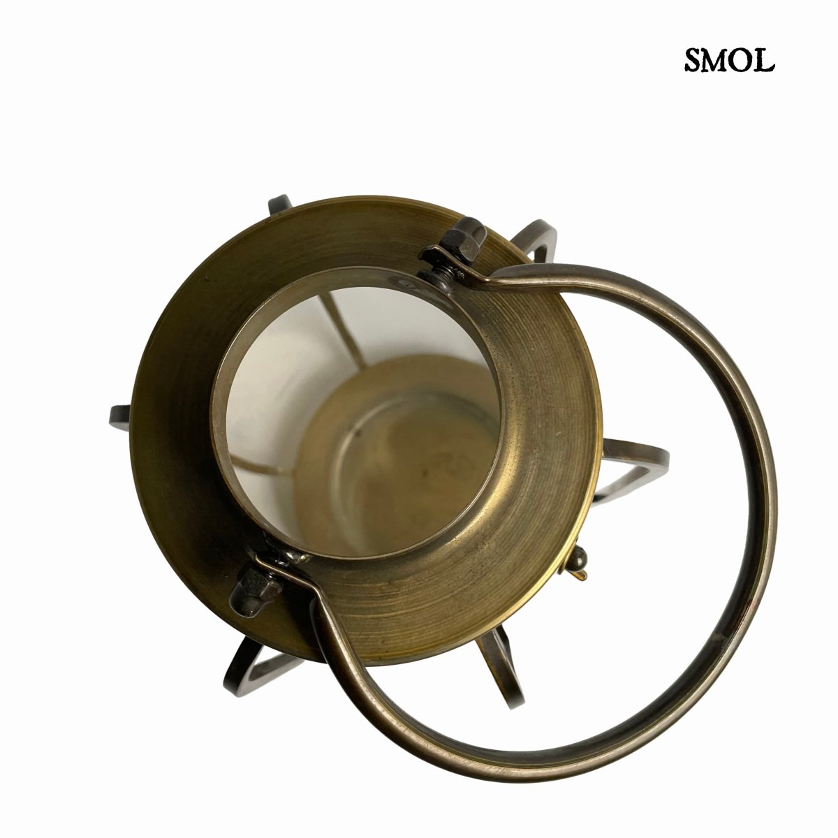 Gyertyatartó - fém, 44 cm | RODRIGO - smol.hu - felülről