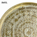 Dísztál - nagyméretű, fém, 58 cm | MELNER - smol.hu - nagyítva