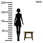 smol.hu - LAWAS, fa asztalka, 50 cm méretarányosan