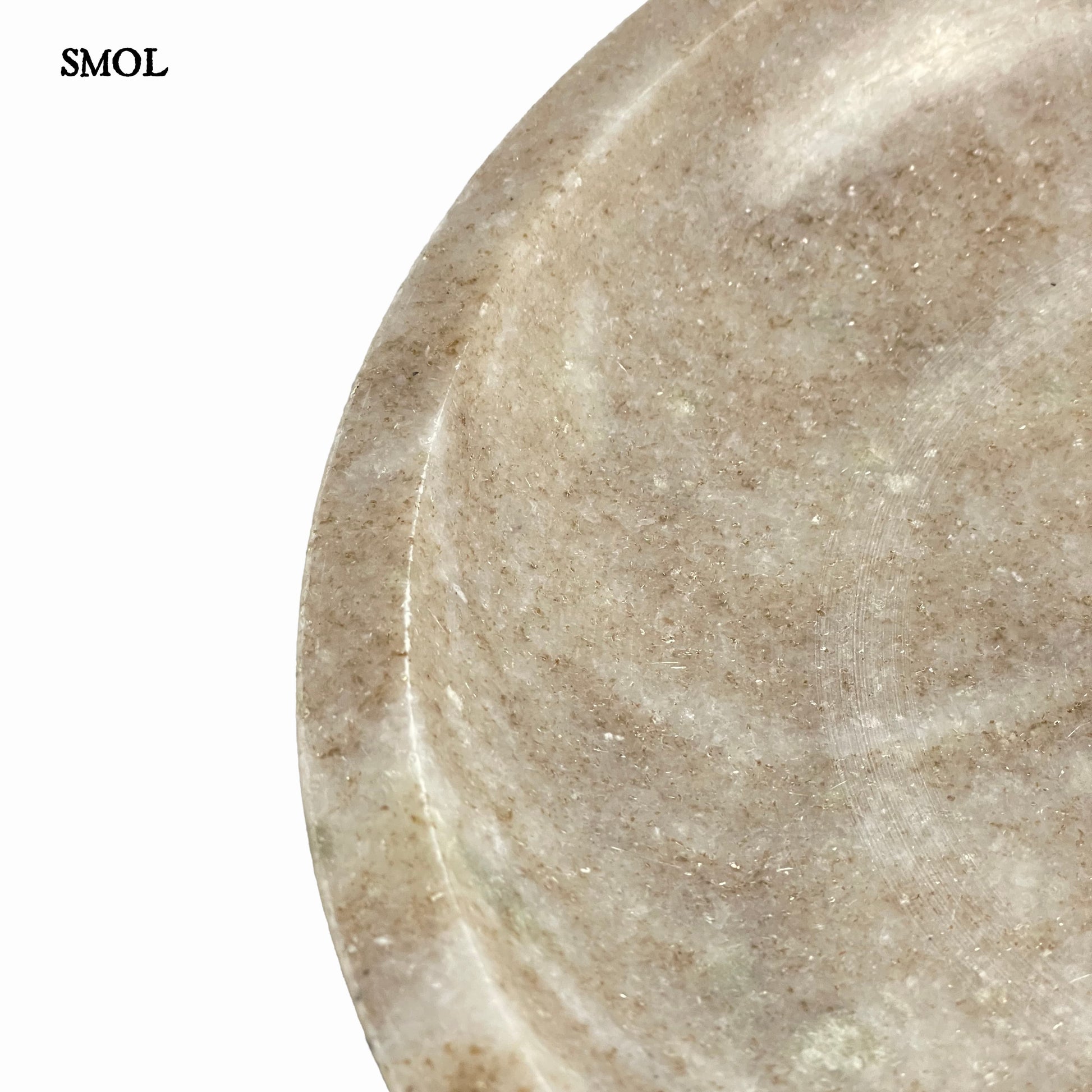 smol.hu - lexi, szürke márvány dísztál 24 cm felülről nagyítva