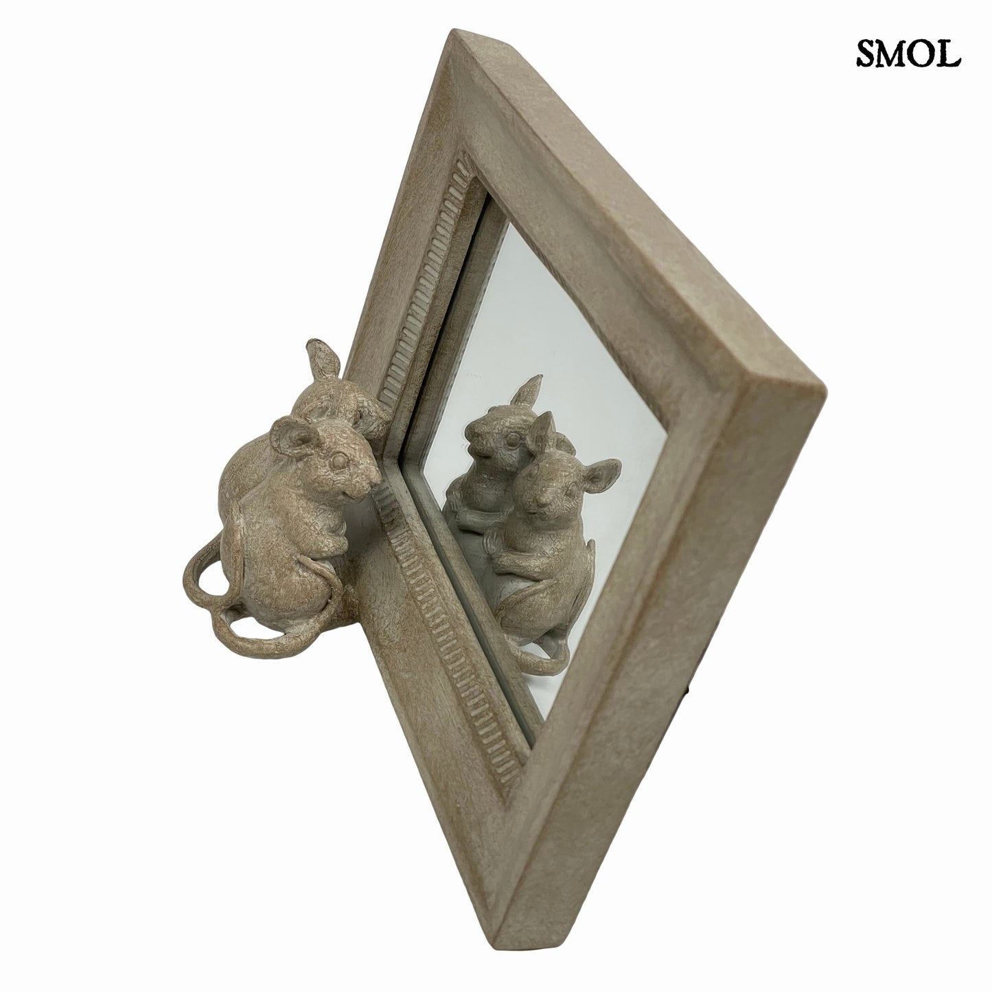 LILITH, asztali tükör egerekkel oldalról tükörképpel