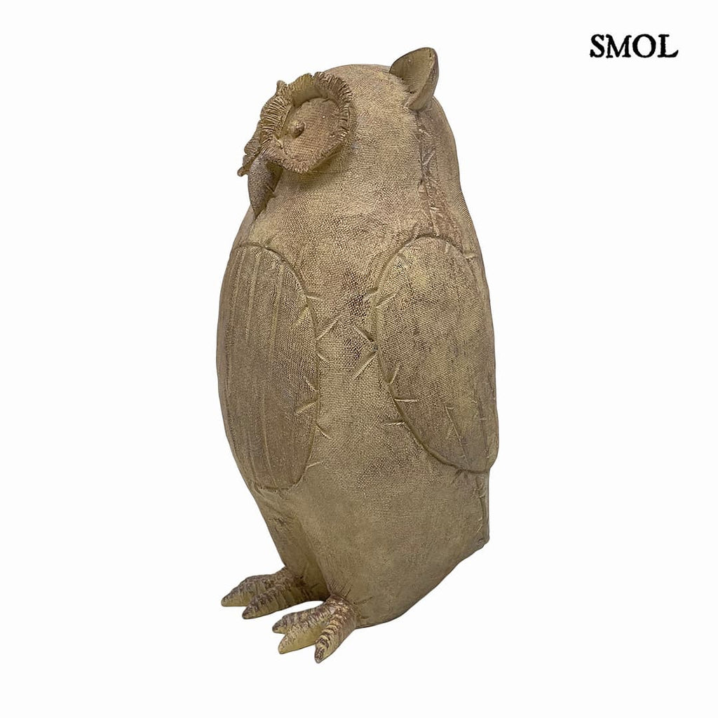 Szobor - bagoly, 35cm | OWL - smol.hu - oldalról