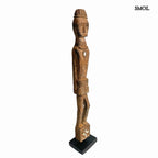 Szobor - nagyméretű, fa, 54 cm | NAYA - smol.hu - ferdén