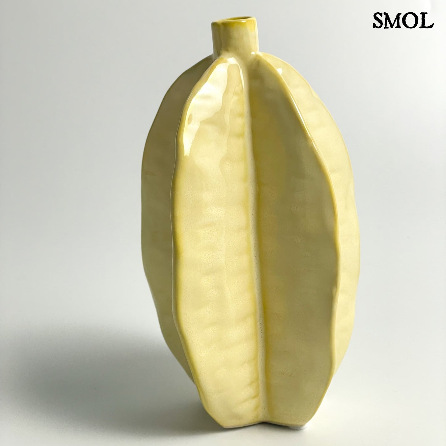 smol.hu - tomos, kerámia váza állítva, éllel oldalra